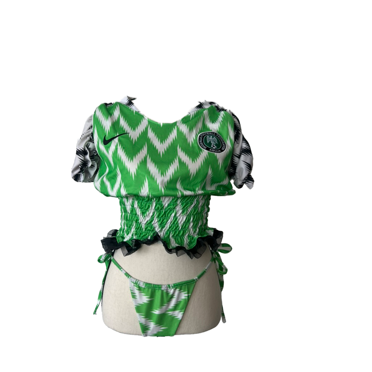 Nigeria Jersey tankini Set - Small