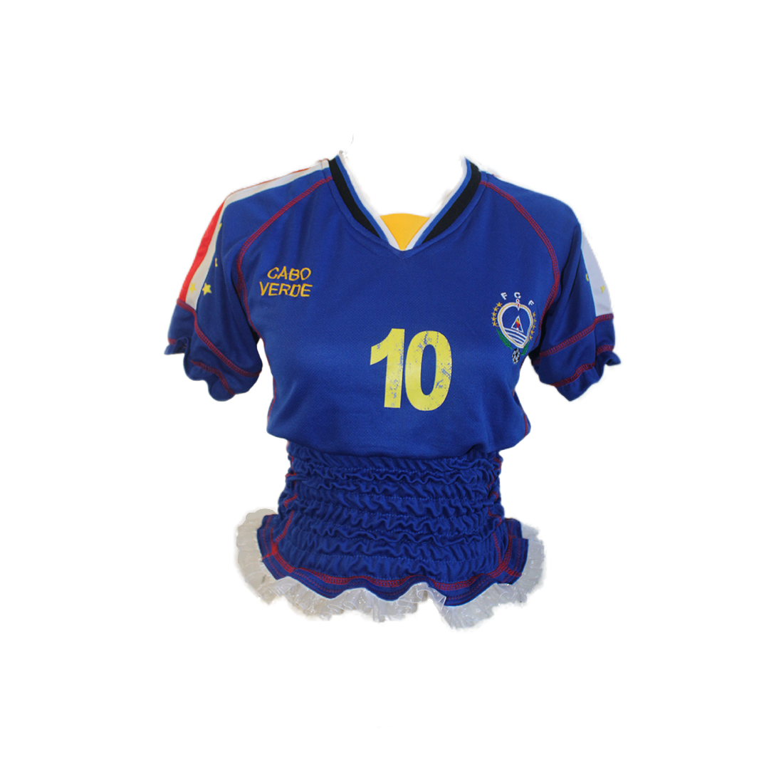 Upcycled Vintage Cabo Verde Jersey