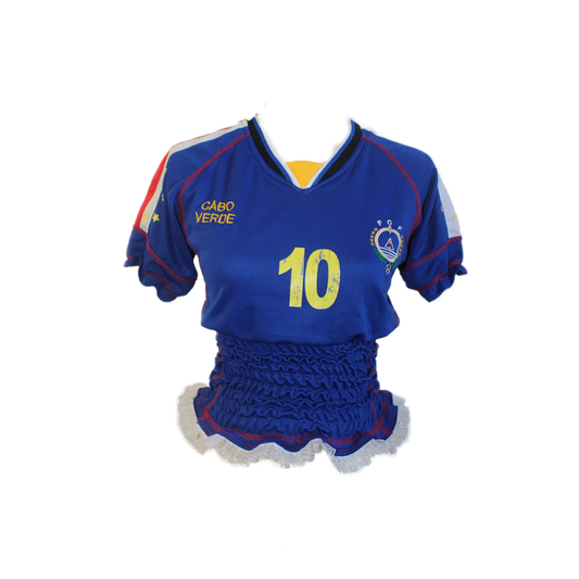 Upcycled Vintage Cabo Verde Jersey