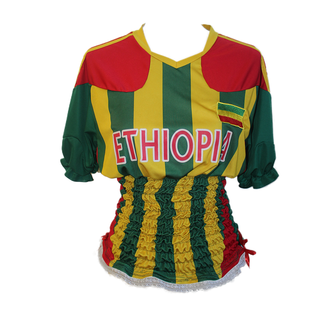 Upcycled Vintage Ethiopia Jersey - M/L