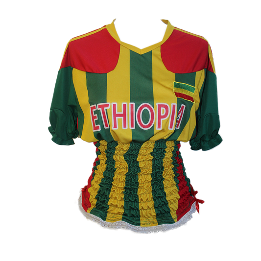 Upcycled Vintage Ethiopia Jersey - M/L