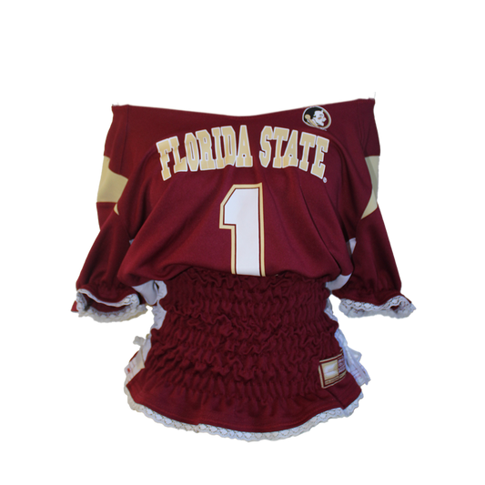 Upcycled Florida State Jersey - S