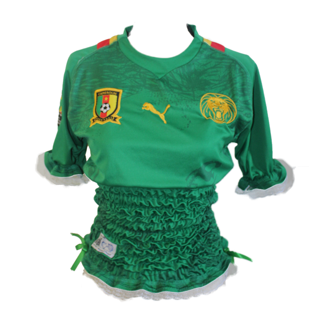 Upcycled Vintage Cameroon Jersey