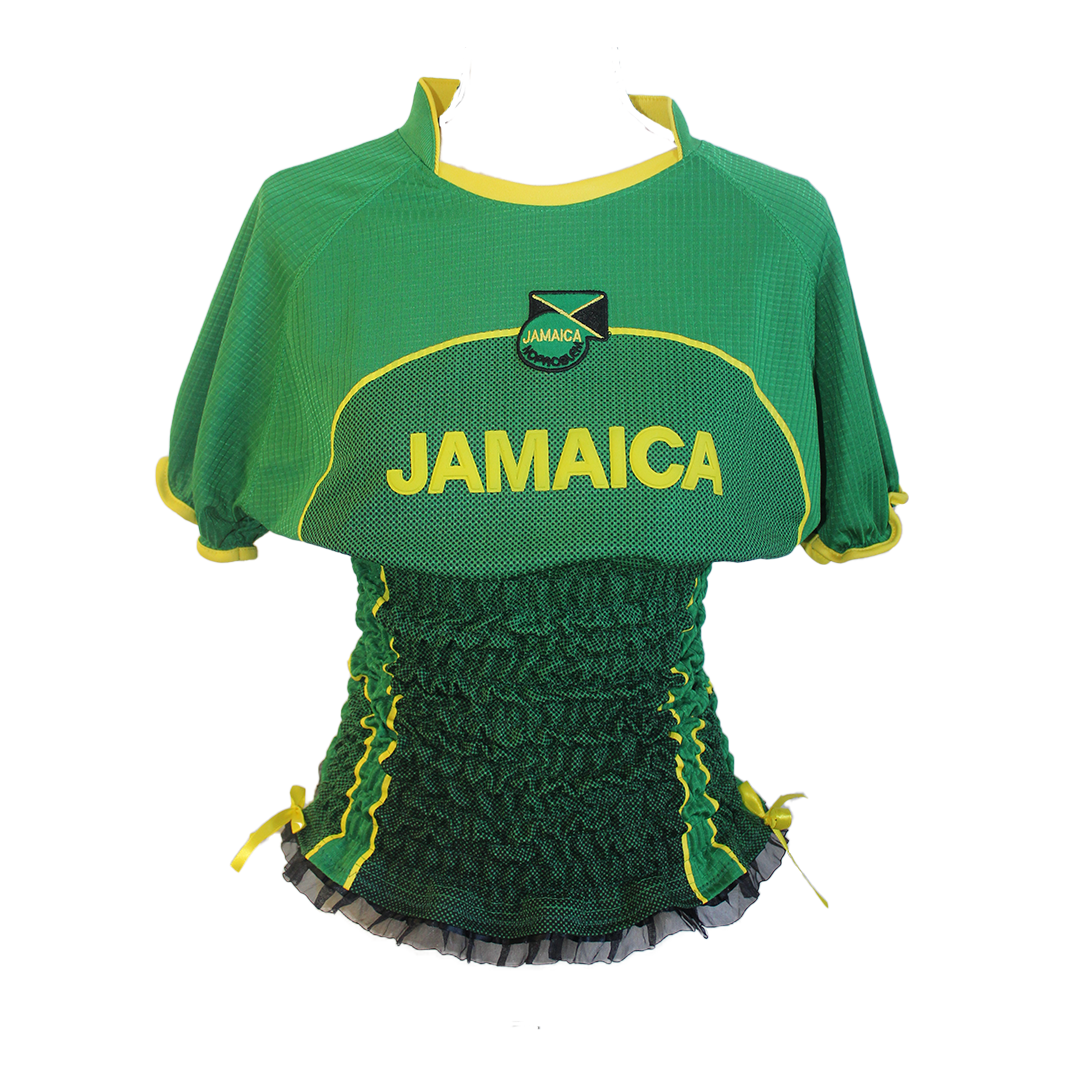 Upcycled Vintage Jamaica Jersey