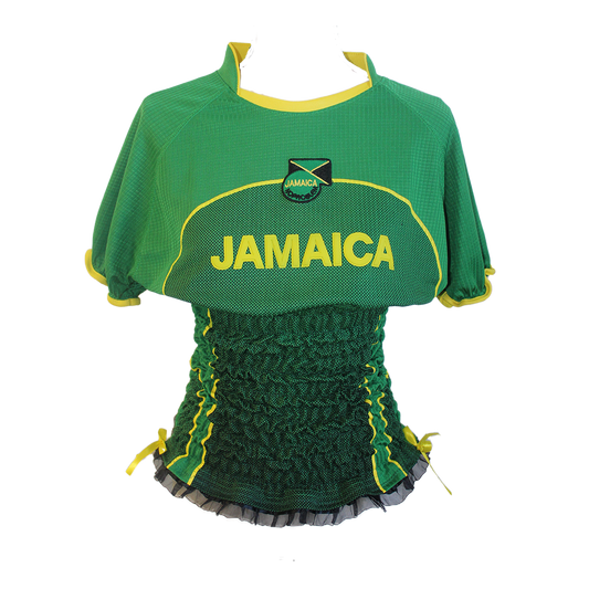 Upcycled Vintage Jamaica Jersey