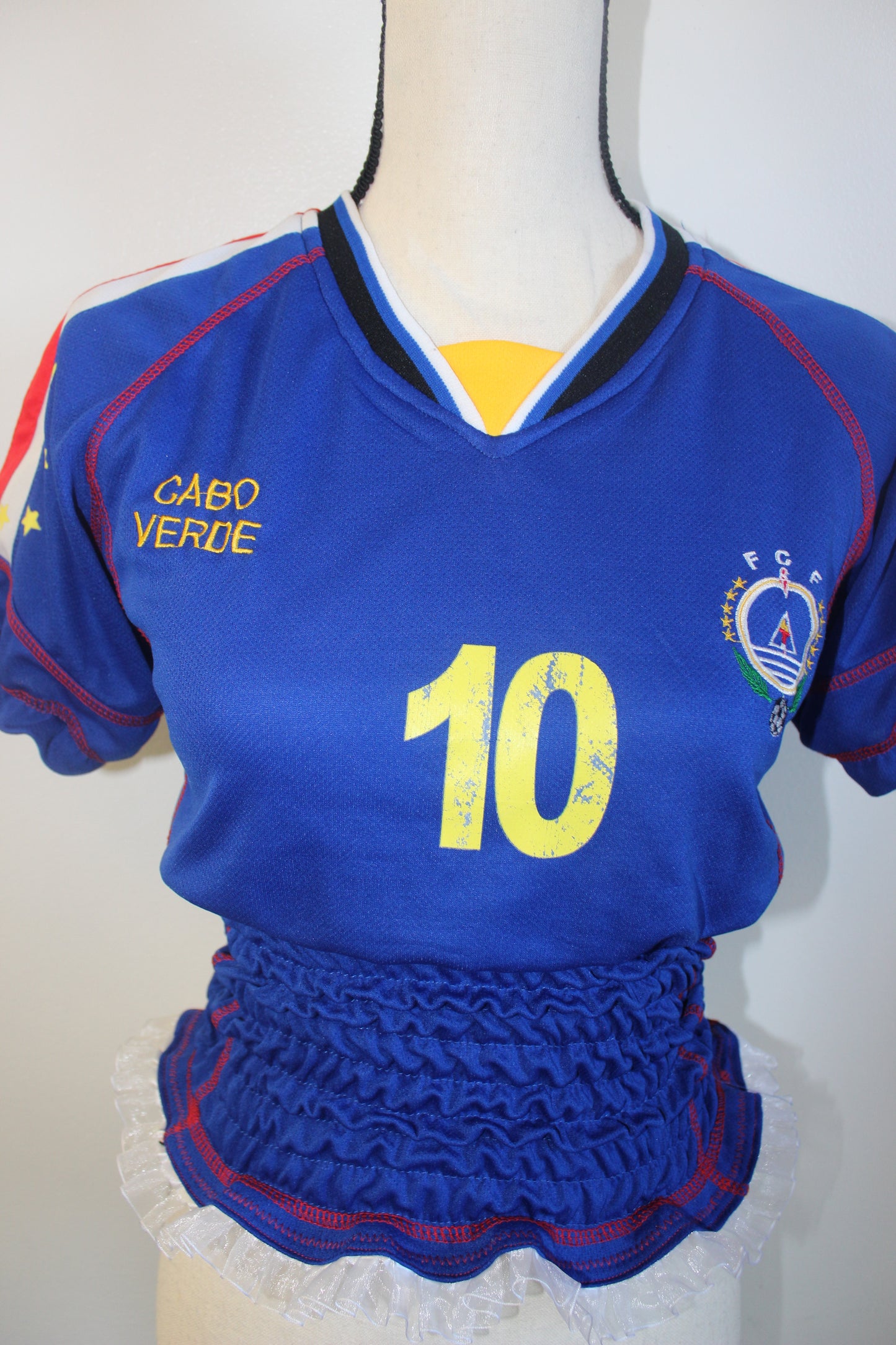 Upcycled Vintage Cabo Verde Jersey