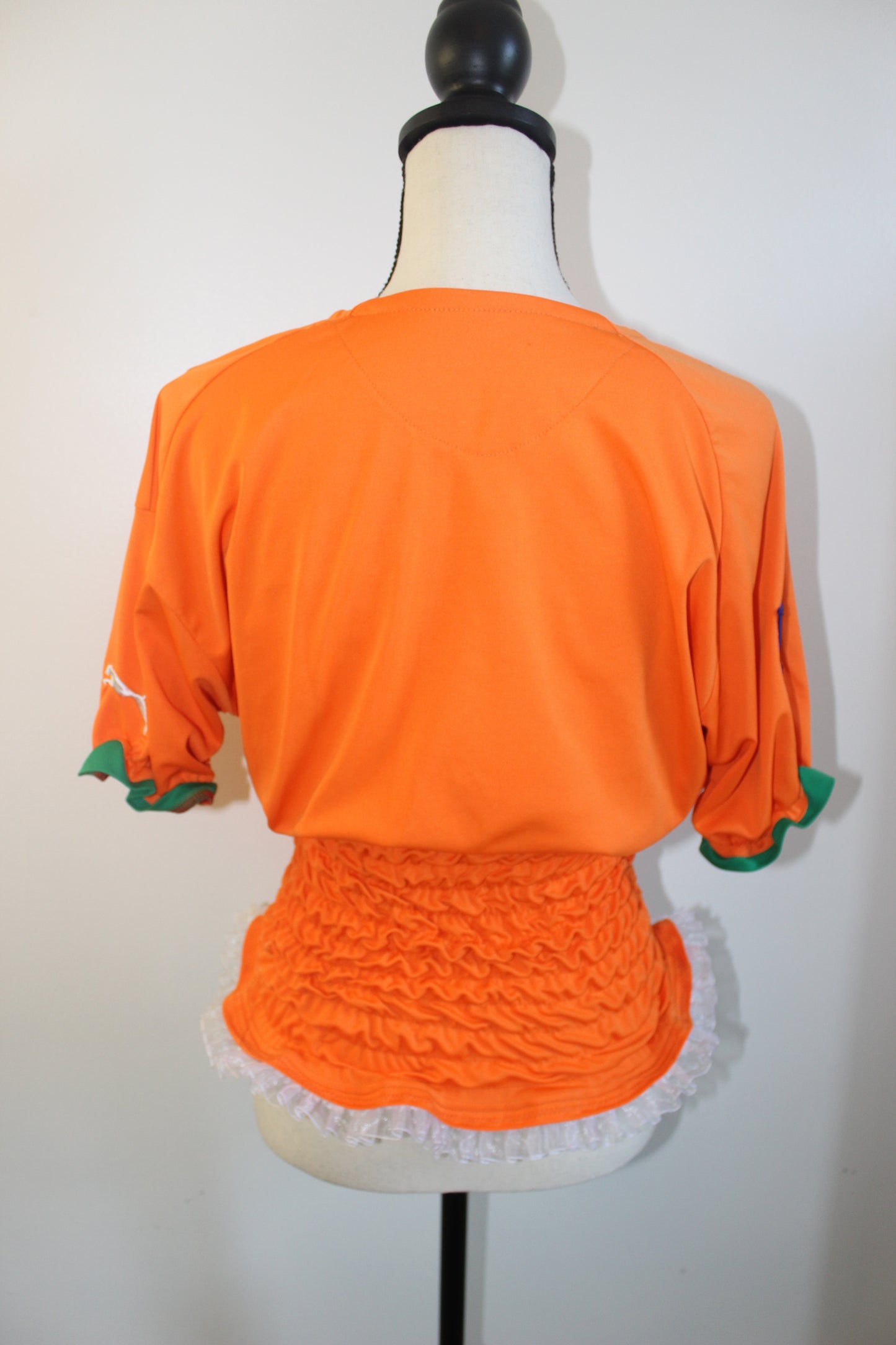 Upcycled PUMA Cote D'voire 2010 World Cup Football Jersey