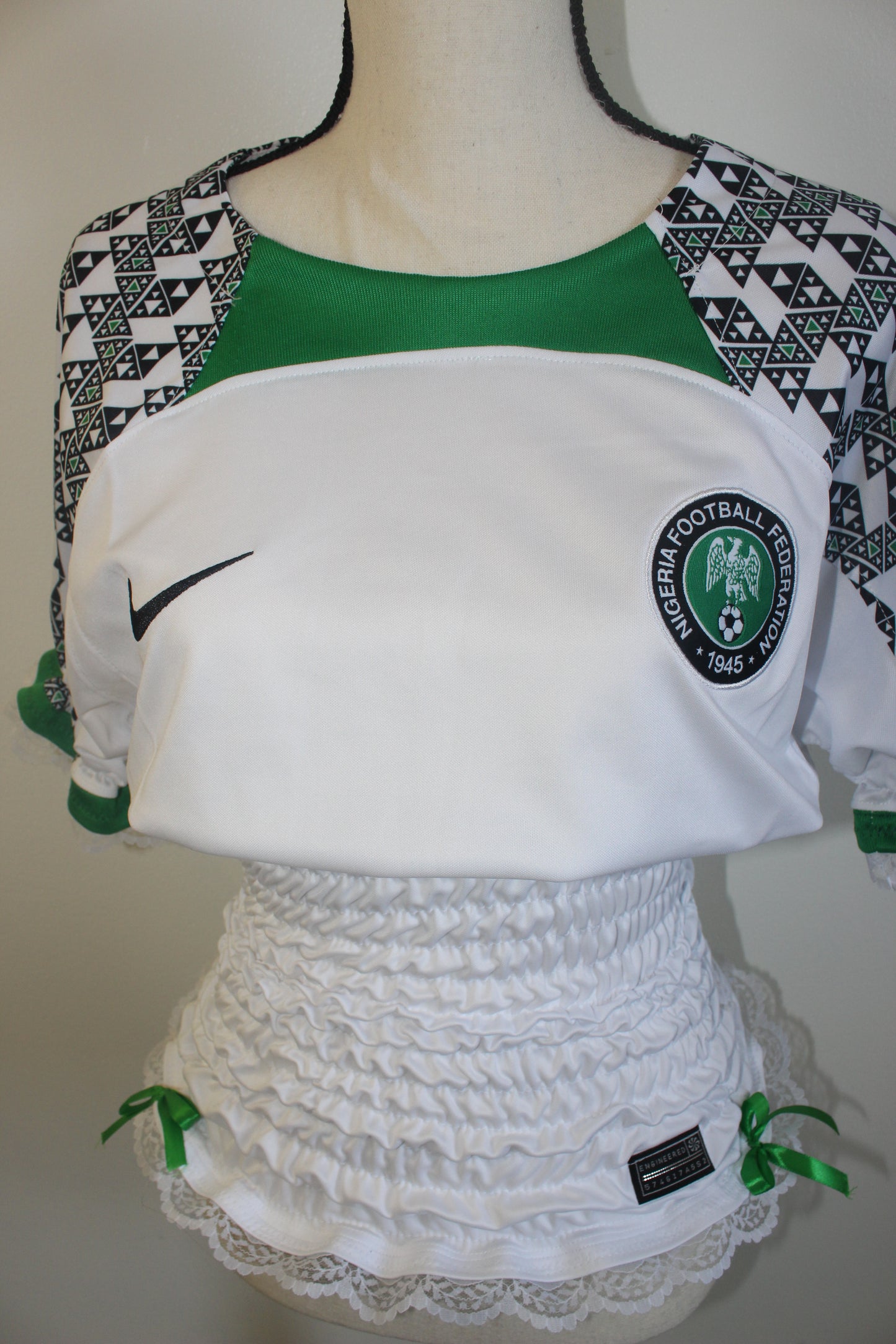 Upcycled Vintage Nigeria Jersey