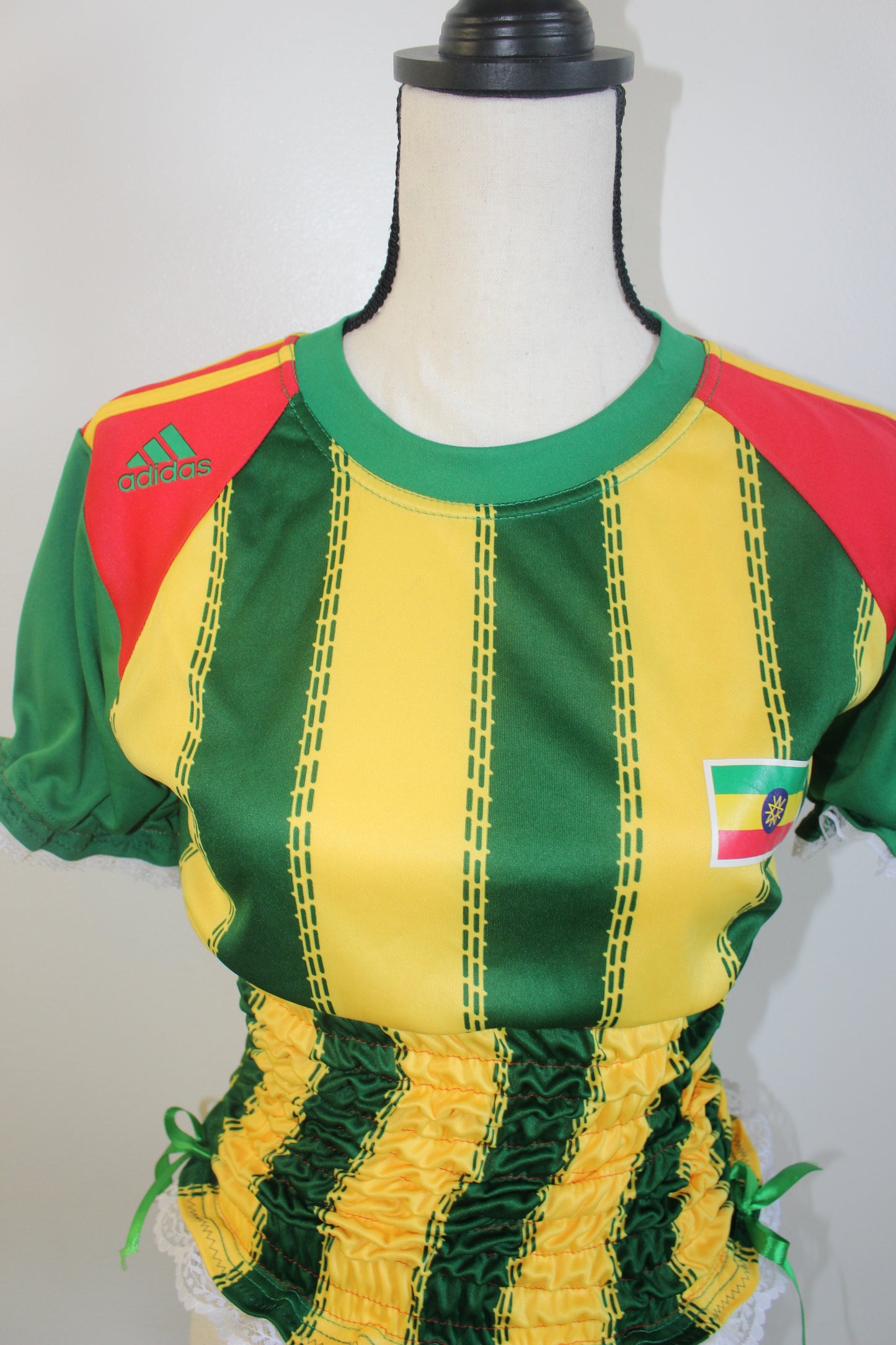 Upcycled Vintage Ethiopia Jersey - S/M