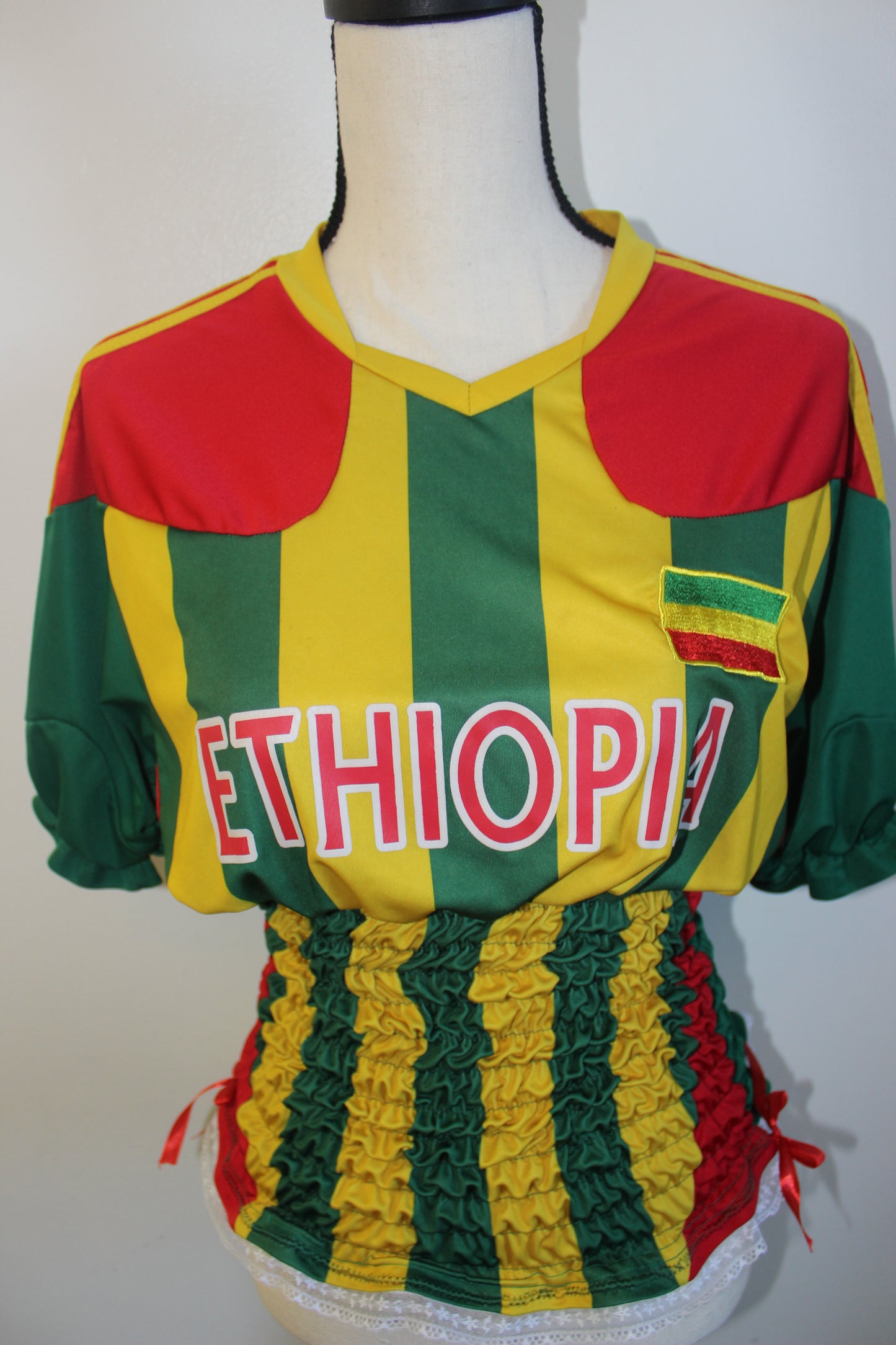 Upcycled Vintage Ethiopia Jersey - M/L