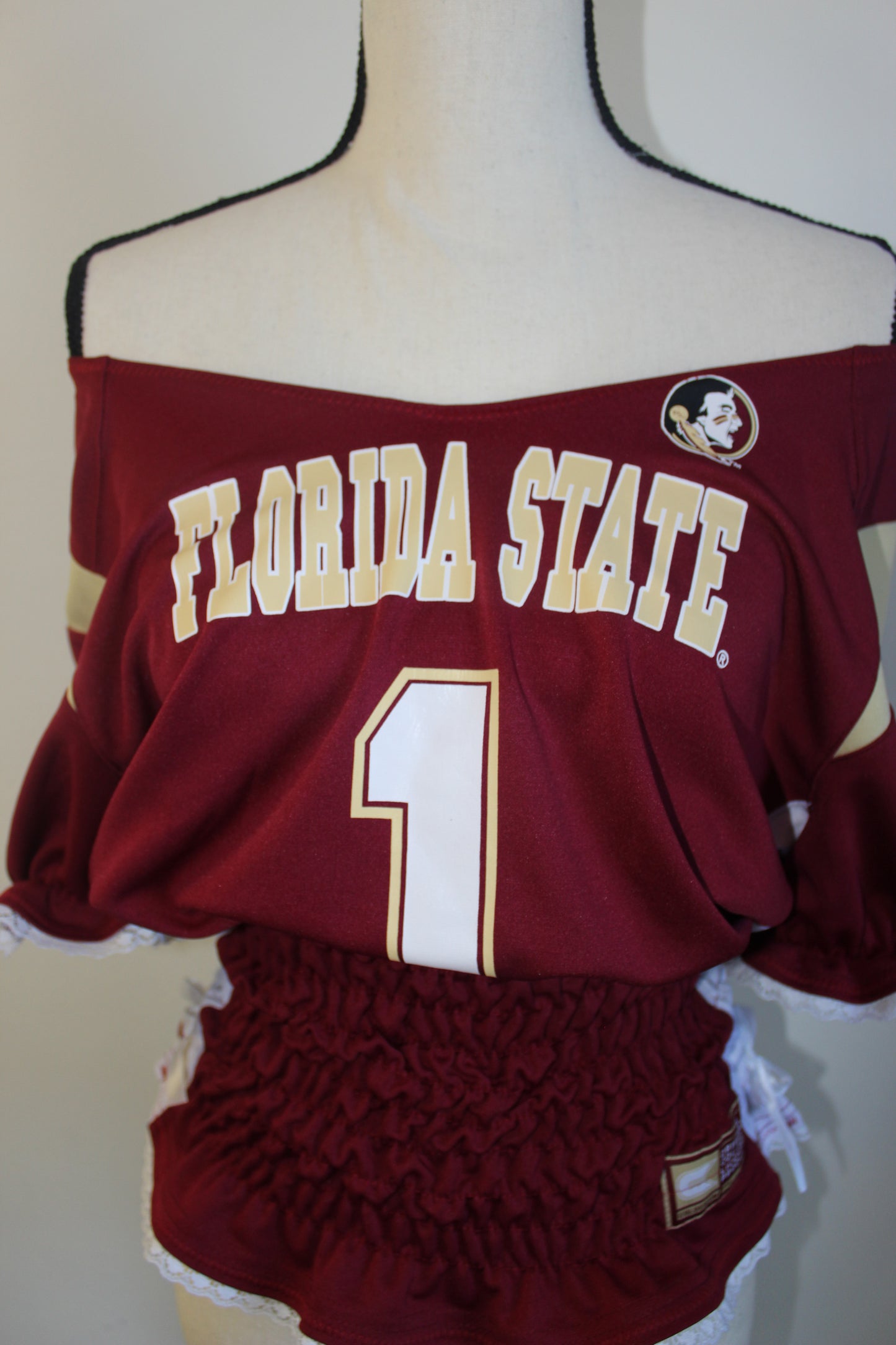 Upcycled Florida State Jersey - S