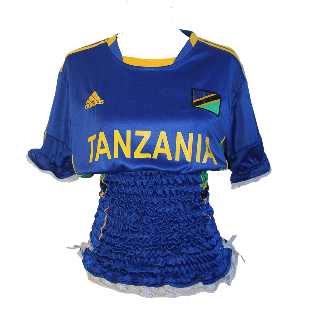 Upcycled Vintage Tanzania Jersey