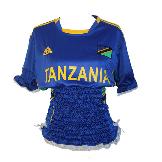 Upcycled Vintage Tanzania Jersey