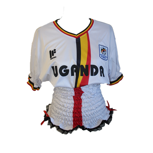 Upcycled Vintage Uganda Cup of Nations Jersey