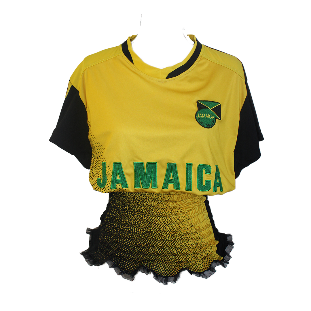 Upcycled Vintage Jamaica Jersey - L/XL