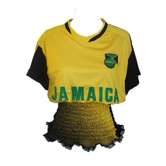 Upcycled Vintage Jamaica Jersey - L/XL