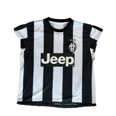 Upcycled Jeep Jersey - Medium