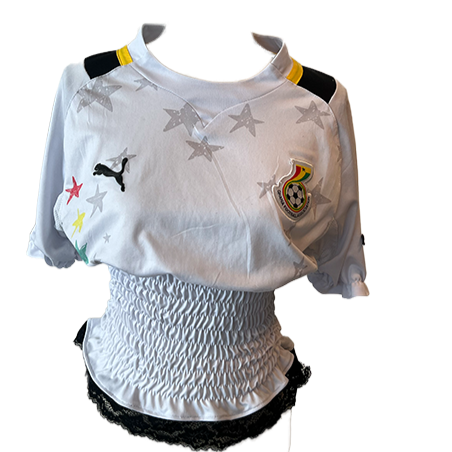 Upcycled Ghana Jersey - Medium